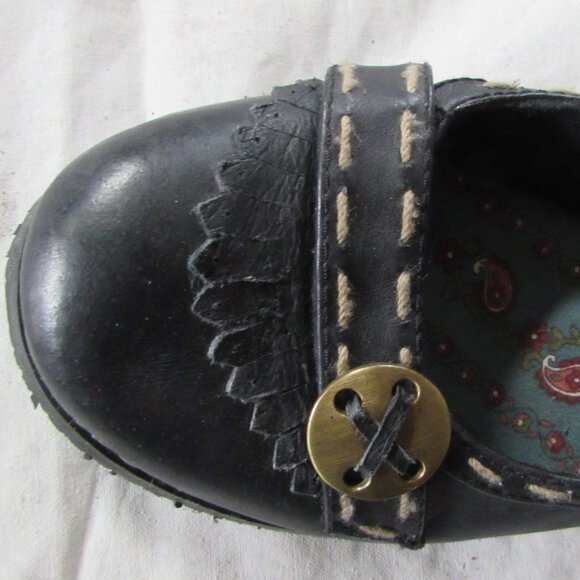 Black office or casual high heel shoes, comfortable, non slipery, zise 7 - Picture 2 of 5